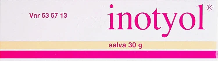 5 × Inotyol Ointment 30g (1.06 oz) – Swedish Skin Protectant for Diaper Rash, Dry & Irritated Skin