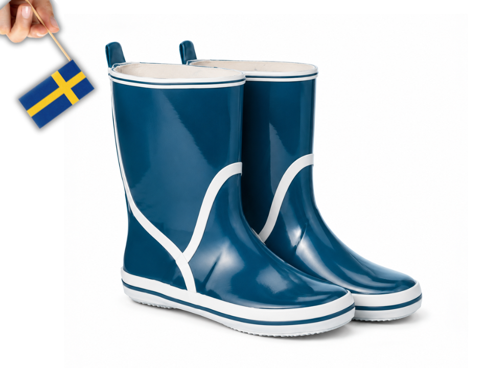 Swedish Sailing Boots (Seglarstövlar) – Waterproof Marine & Rain Boots | Classic Scandinavian Design