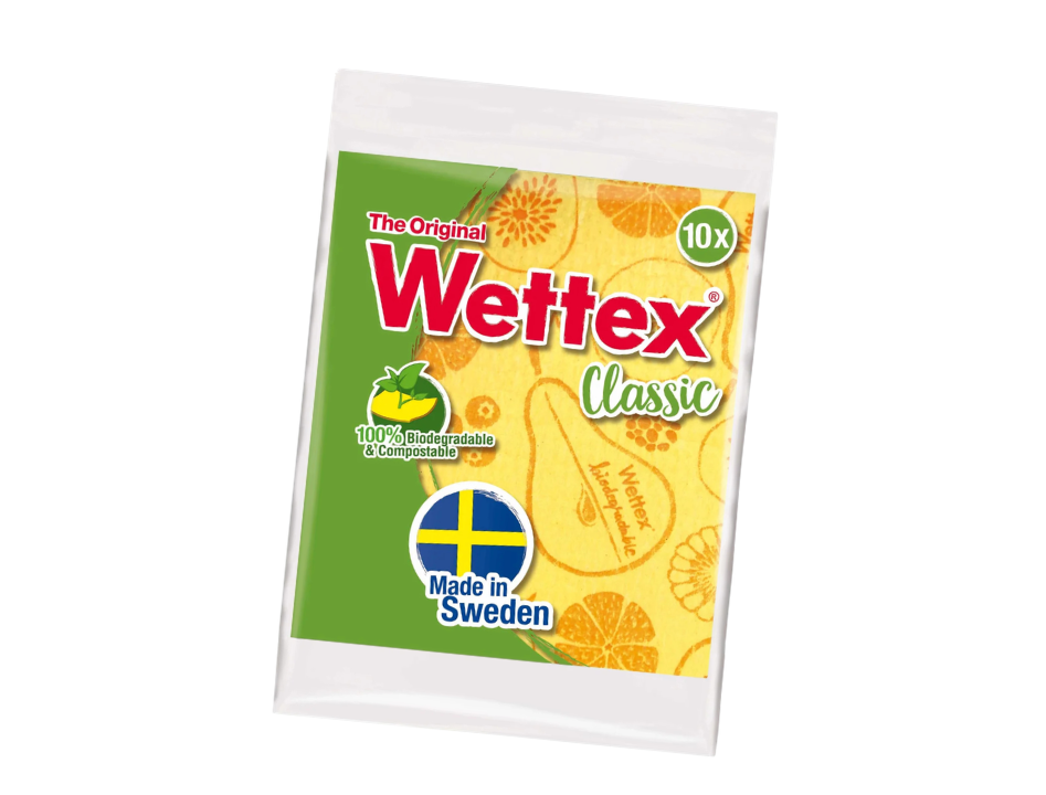 10 reusable Wettex sponge dishcloths 
