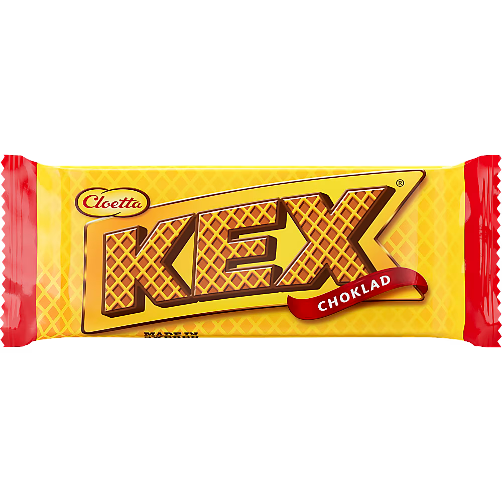 Cloetta Kexchoklad 1.3kg (45.85 oz) – Authentic Swedish Milk Chocolate Wafer Bars Bulk Box
