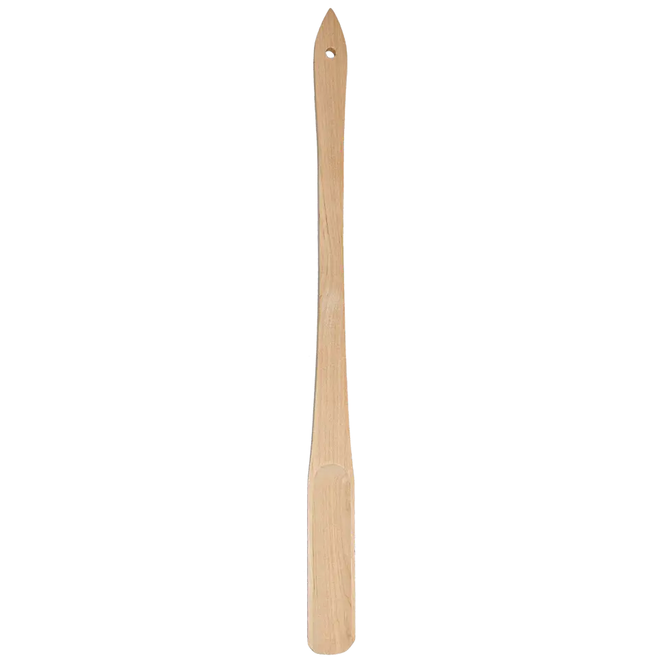 Skohorn av Björk 575mm (22.6 in) – Long Natural Birchwood Shoehorn