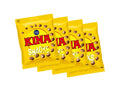 4 × Fazer Kina Gul Snacks (Puffar) 150g – Swedish white chocolate-coated puffed corn candy 4-pack

