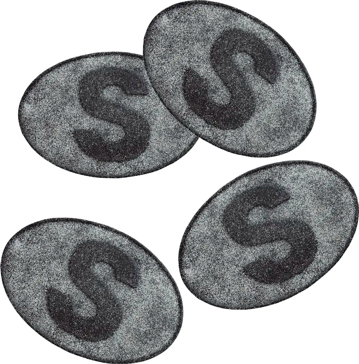 S-Märke Supersalt Salty Licorice Candy 10 × 80g (10 × 2.82 oz) – Authentic Swedish Super Salty Licorice Gummies