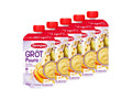 5 x Semper Gröt med Päron, Mango, Banan & Äpple – Swedish Oat Porridge Pouches for Babies from 6 Months, 5 x 120g

