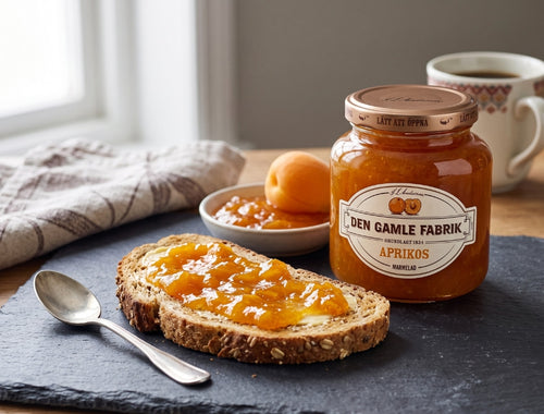 2 x Den Gamle Fabrik Apricot Marmalade 380g (13.40 oz) – Authentic Danish Apricot Preserve