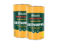 2 Cans of Knorr Soldatens Vegetarisk Ärtsoppa 530g (18.70 oz) – Authentic Swedish Vegetarian Yellow Pea Soup