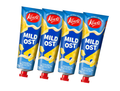 4 Tubes of Kavli Mildost Cheese Spread 275g (9.70 oz) – Authentic Swedish Mild Creamy Cheese Spread