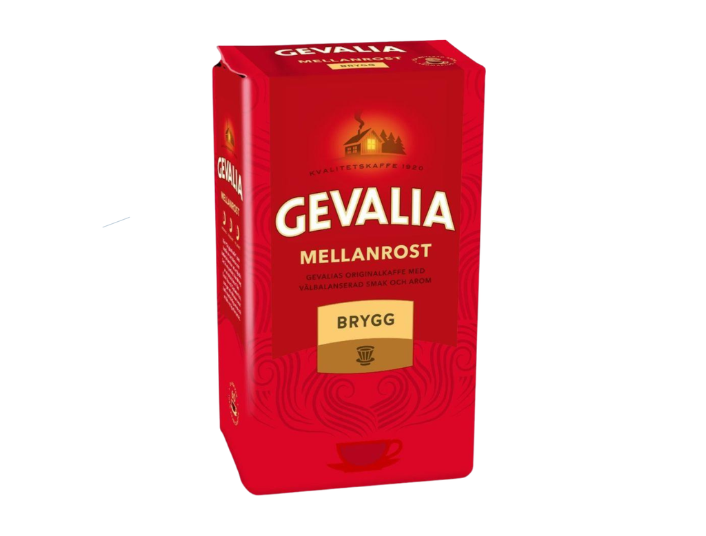 1 Pack of Gevalia Swedish Coffee 450 g (15,90 oz), Mellanrost, Swedish coffee. Medium roast, Filter Coffee Gevalia, Fika Coffee, Sweden