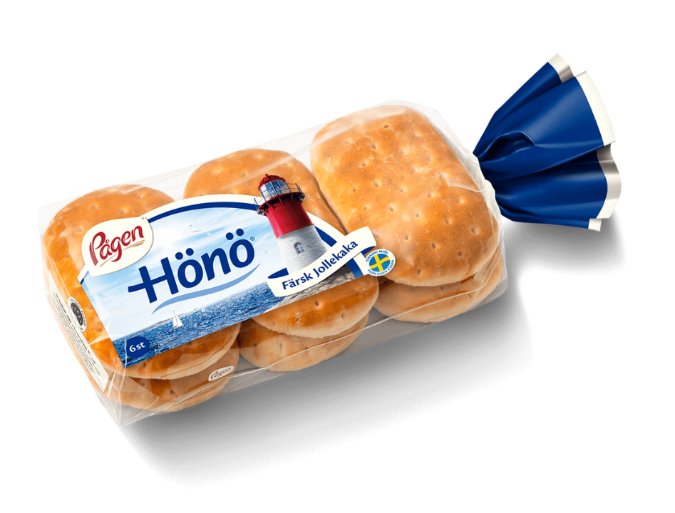 2 Packs of Pågen Hönö Fresh Jollekaka 400g (14.10 oz) – Authentic Swedish Archipelago Soft Bread