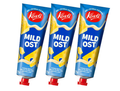 3 Tubes of Kavli Mildost Cheese Spread 275g (9.70 oz) – Authentic Swedish Mild Creamy Cheese Spread