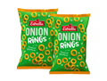 Estrella Onion Rings 2 × 200g (2 × 7.05 oz) – Authentic Swedish Crispy Onion-Flavored Corn Snacks