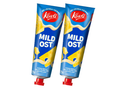 2 Tubes of Kavli Mildost Cheese Spread 275g (9.70 oz) – Authentic Swedish Mild Creamy Cheese Spread