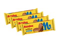 4 Packs of Marabou Choco Moment Milk Chocolate 180g (6.35 oz) – Crispy Wafer & Chocolate Cream Bites