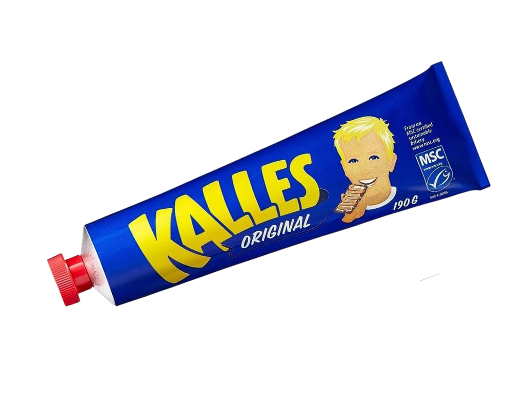 Kalles Kaviar Original 190g (6.70 oz) – Authentic Swedish Creamed Smoked Cod Roe Spread