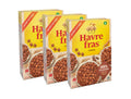 3 x Havrefras Cocoa Oat Pillows Cereal 300g (10.58 oz) – Authentic Scandinavian Whole Grain Breakfast Cereal