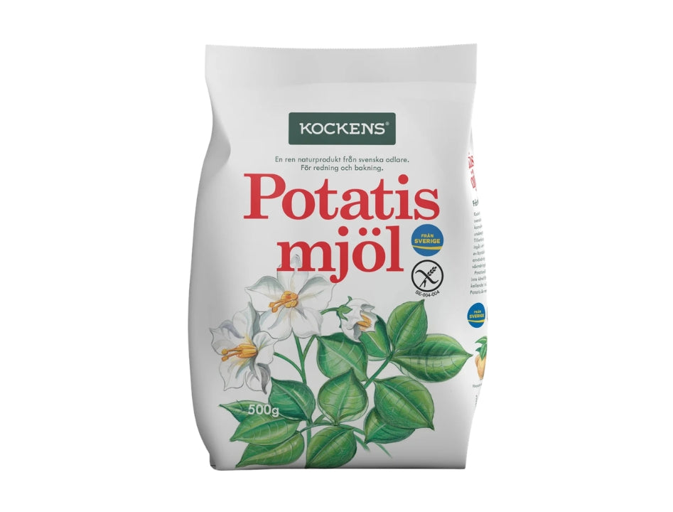 Kockens Potatismjöl 500g – Swedish Potato Starch for Baking and Cooking, naturally gluten-free, made from Swedish potatoes
