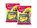 2 × Malaco Djungelvrål 90g (3.17 oz) – Original Swedish Extra Salty Salmiak Licorice Candy
