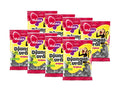 8 × Malaco Djungelvrål 90g (3.17 oz) – Original Swedish Extra Salty Salmiak Licorice Candy