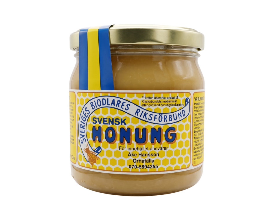 Swedish Organic Honey 2 × 500g (2 × 17.6 oz) – Award-Winning Raw Local Honey from Markaryd, Sweden