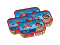Sardinmästarens Sardines in Tomato Sauce 4 × 100g (4 × 3.53 oz) – Authentic Swedish Sardines in Rich Tomato Sauce