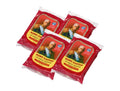 4 × Kung Gustaf Lightly Smoked Sardines in Tomato Sauce 106g (3.74 oz) – Authentic Swedish Smoked Sprats Rich in Omega-3