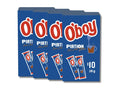 4 x O'boy Chocolate Drink Mix 10 Portions 280g (9.88 oz) – Authentic Swedish Instant Chocolate Drink