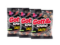 Malaco Gott & Blandat Salt 3 × 210g (3 × 7.41 oz) – Authentic Swedish Salty Licorice & Wine Gum Candy Mix