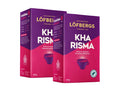 Löfbergs Kharisma Ground Coffee 2 × 450g (2 × 15.87 oz) – Authentic Swedish Dark Roast 100% Arabica Coffee