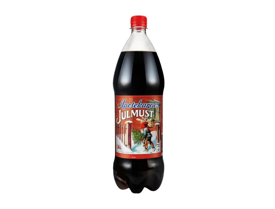 Apotekarnes Julmust 1.4L (47.3 fl oz) – Authentic Swedish Christmas Soft Drink