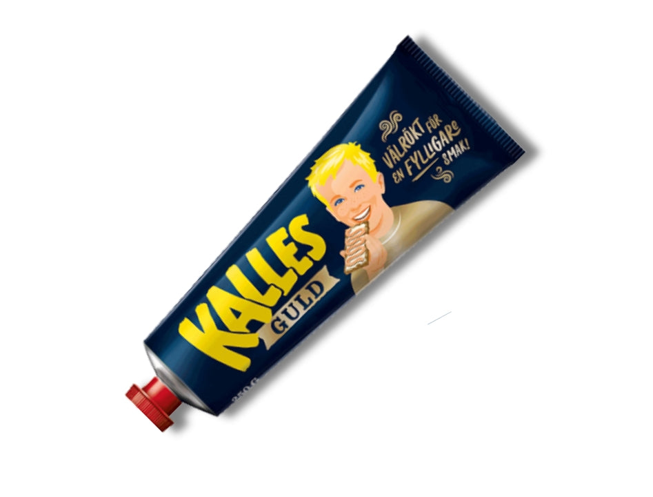 Kalles Guld Caviar 250g (8.81 oz) – Extra Smoked Swedish Cod Roe Spread