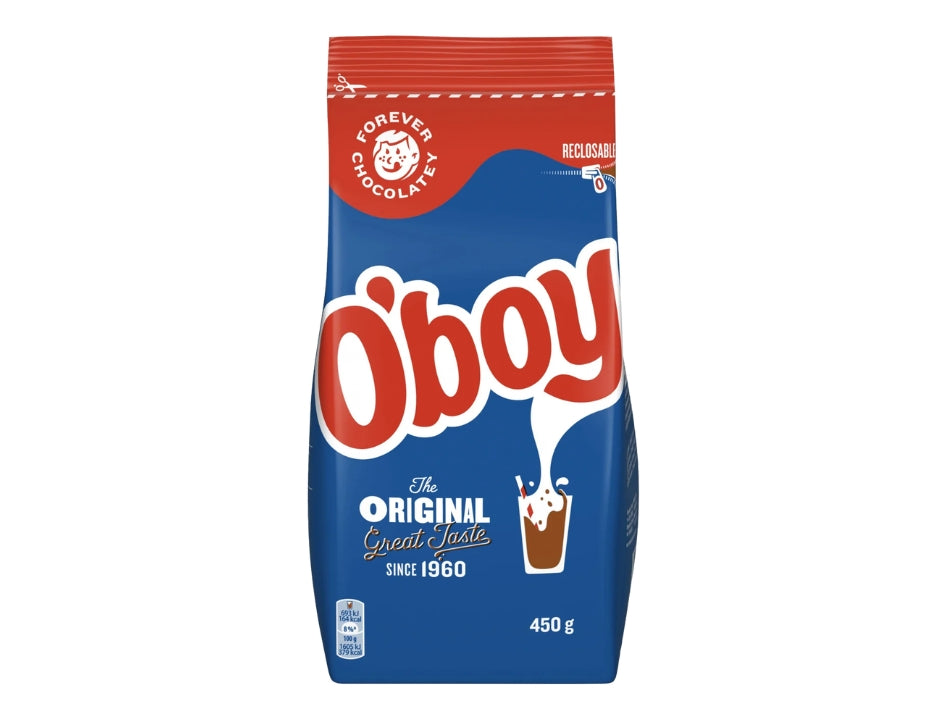 O'boy Original Chocolate Drink Mix 450g (15.87 oz) – Authentic Swedish Cocoa Powder