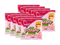 Malaco Zoo Sour Foamy Monkey 8 × 115g – Swedish soft foam monkey-shaped candy with fruity Zoo flavour and sour-sugar coating, gelatin-free and vegan
