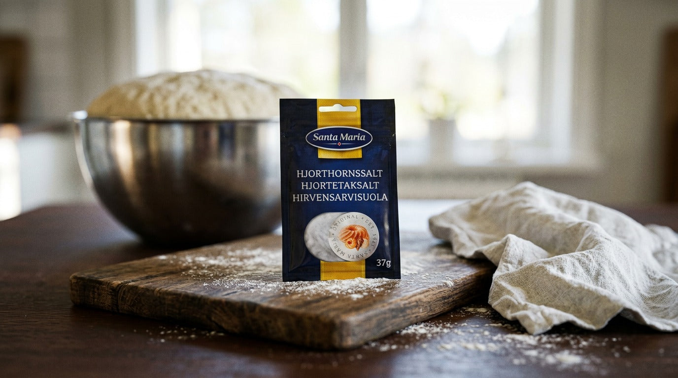 Santa Maria Hjorthornssalt 37g – Swedish Baker's Ammonia for Cookies & Biscuits | Swedish Cravings
