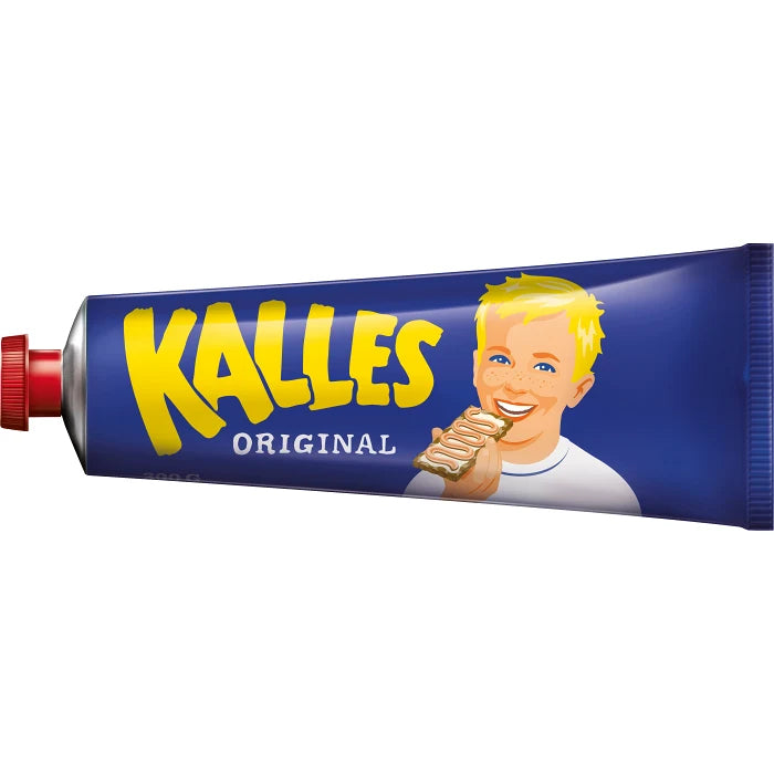 Kalles Kaviar Original 5 × 300g (5 × 10.58 oz) – Authentic Swedish Creamed Smoked Cod Roe Spread – Large Tubes