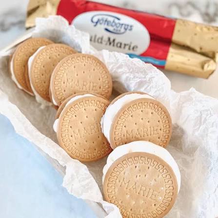 Göteborgs Kex Guld Marie Biscuits 200g (7.05 oz) – Authentic Swedish Classic Butter Biscuits