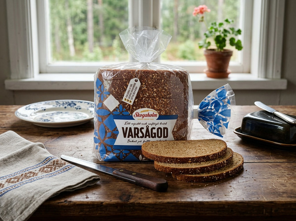 2 x Skogaholm Varsågod Sliced Bread 715g (25.22 oz) – Authentic Swedish Whole Grain Bread