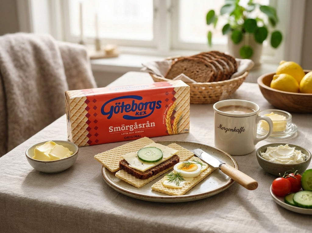 2 x Göteborgs Kex Smörgåsrån Original 170g (5.99 oz) – Swedish Crispy Sandwich Crackers
