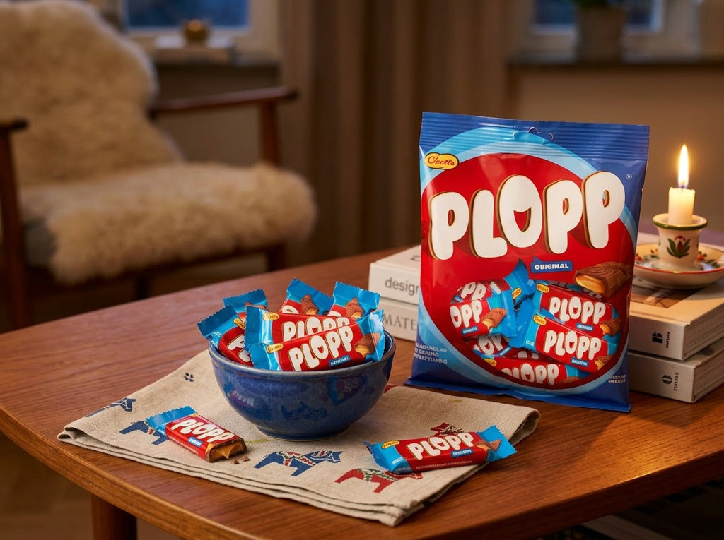 3 x Cloetta Plopp Original Mini 156g (5.50 oz) – Swedish Mini Milk Chocolate Toffee Bites