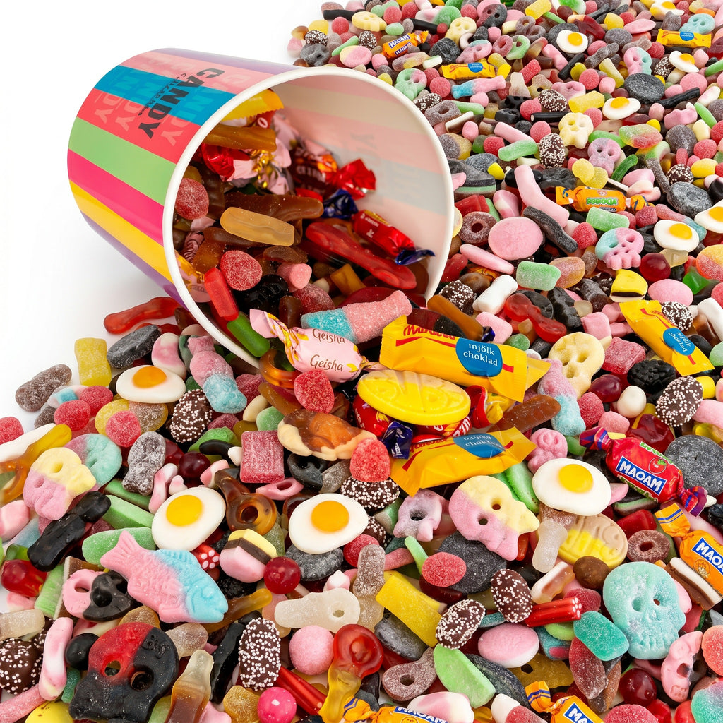 Swedish Lösgodis Candy Mix 2kg (4.4 lbs) – Authentic Swedish Pick & Mix Candy