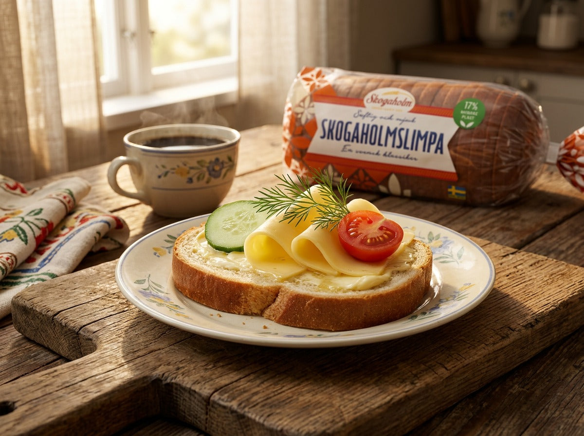 Skogaholm Skogaholmslimpa 2 × 775g (2 × 27.3 oz) – Authentic Swedish Sweet Rye Bread