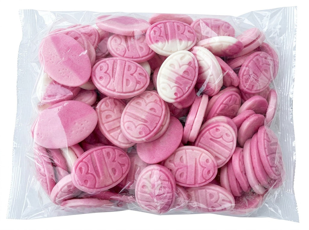 BUBS Wild Berry Pomegranate OVALS Candy 2.8kg (98.77 oz) – Authentic Swedish Vegan Soft & Chewy Candy Bulk Box