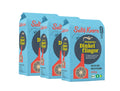 Three bags of Saltå Kvarn Dinkelflingor KRAV Organic 650g authentic Swedish whole grain spelt flakes.